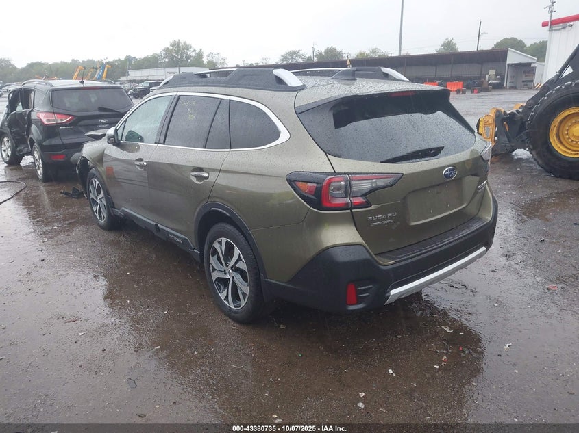 2020 Subaru Outback 2.5 Touring Green Lot 111043380735 Vin 4S4BTAPC5L3263167