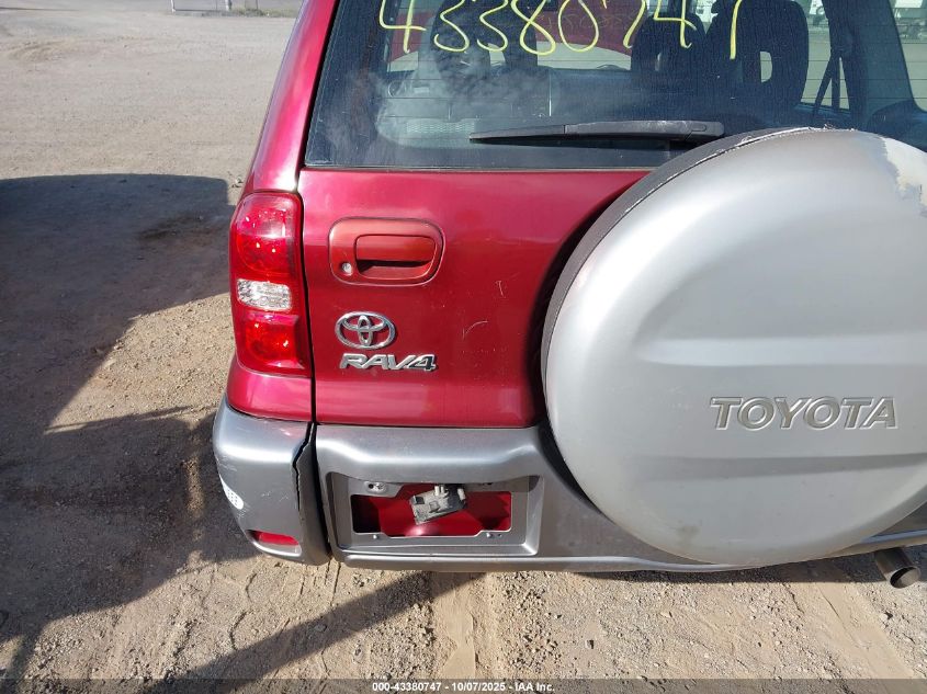 2005 Toyota Rav4 VIN: JTEHD20V250054028 Lot: 43380747