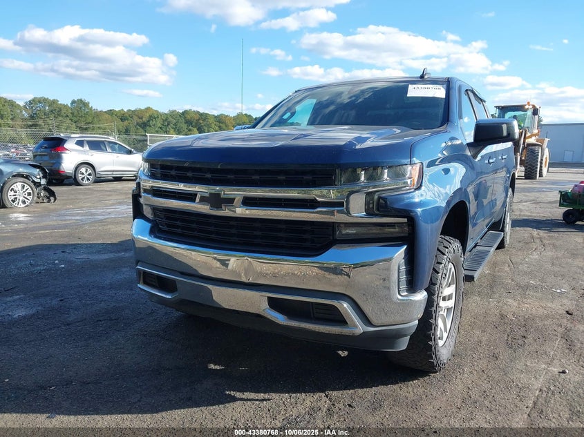 2020 Chevrolet Silverado 1500 2Wd Short Bed Lt VIN: 3GCPWCEK4LG142554 Lot: 43380768
