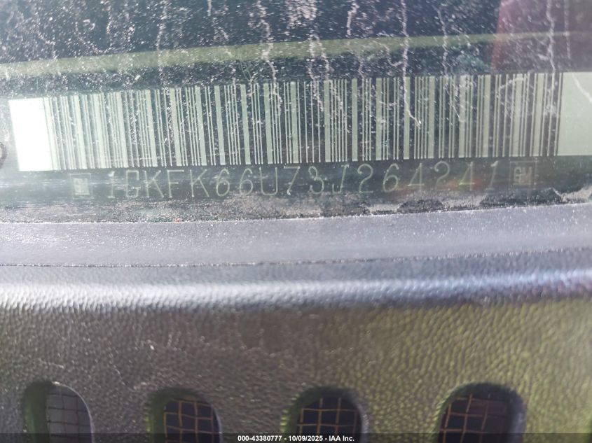 2003 GMC Yukon Xl 1500 Denali VIN: 1GKFK66U73J264241 Lot: 43380777