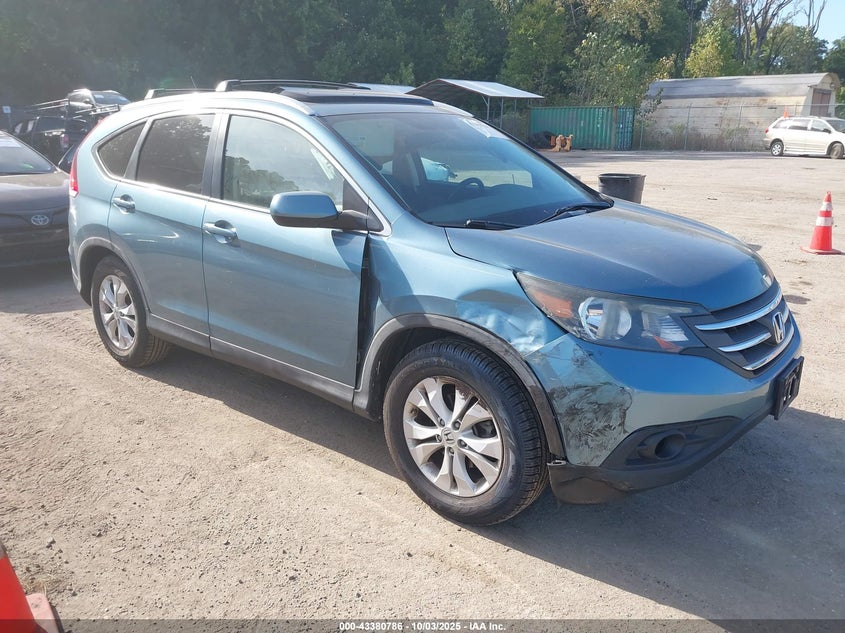 2013 HONDA CR-V EX-L - 5J6RM4H73DL037997