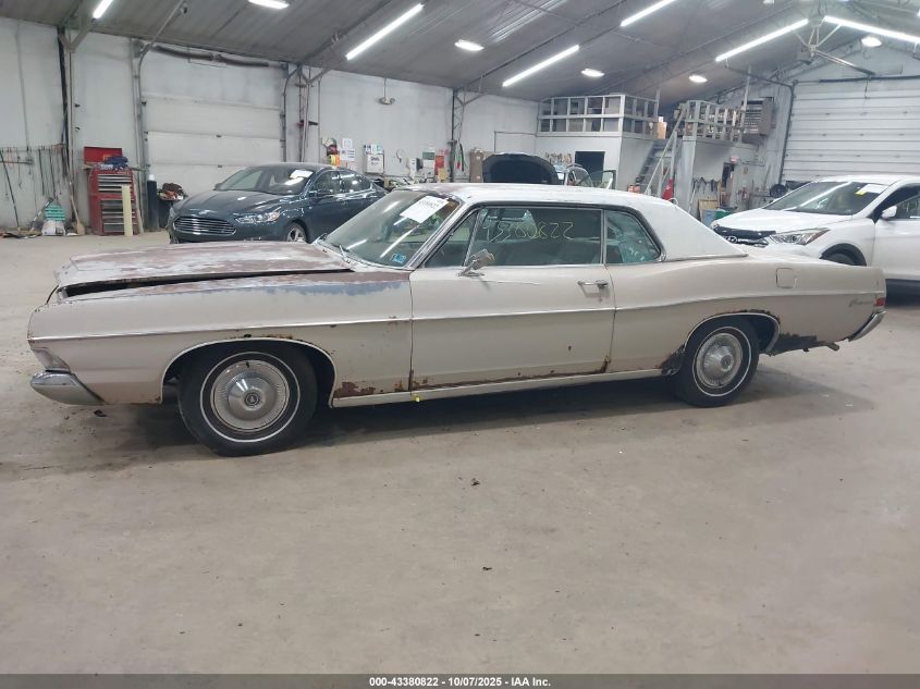1968 Ford Galaxie 500 VIN: 8N58F125489 Lot: 43380822