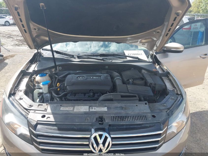 2015 Volkswagen Passat 1.8T Wolfsburg Edition VIN: 1VWAT7A30FC018595 Lot: 43380861