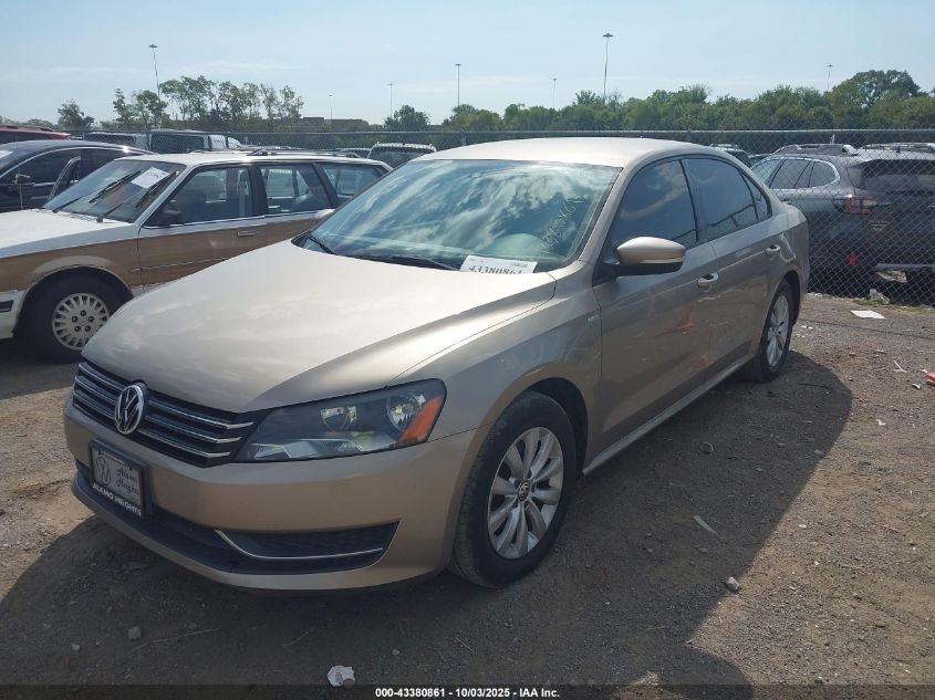 2015 Volkswagen Passat 1.8T Wolfsburg Edition VIN: 1VWAT7A30FC018595 Lot: 43380861
