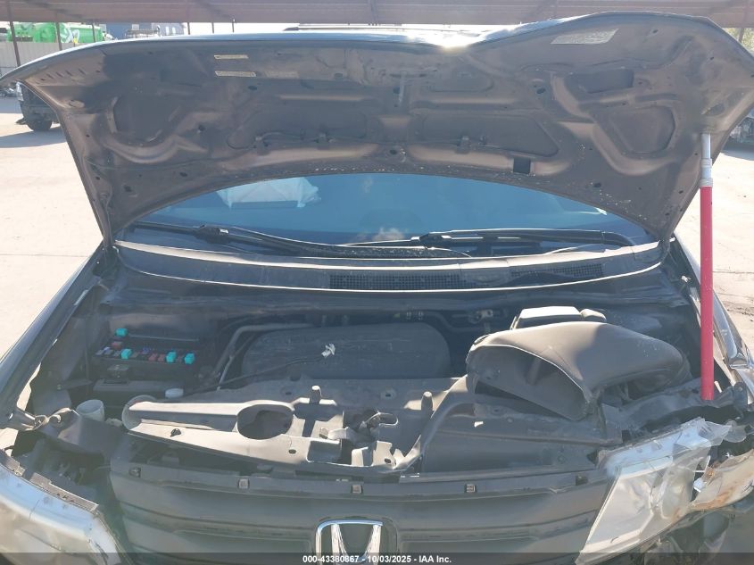 2013 Honda Odyssey Touring/Touring Elite VIN: 5FNRL5H93DB075782 Lot: 43380867