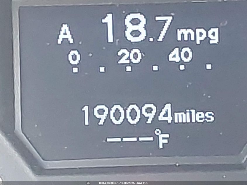 2013 Honda Odyssey Touring/Touring Elite VIN: 5FNRL5H93DB075782 Lot: 43380867