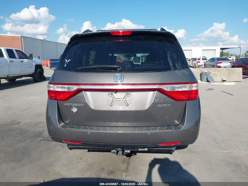 2013 Honda Odyssey Touring/Touring Elite VIN: 5FNRL5H93DB075782 Lot: 43380867