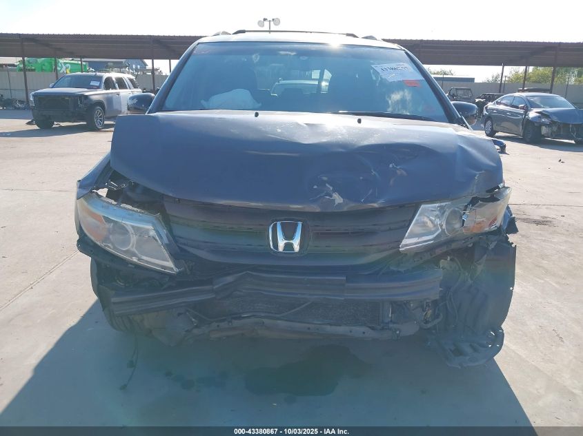 2013 Honda Odyssey Touring/Touring Elite VIN: 5FNRL5H93DB075782 Lot: 43380867