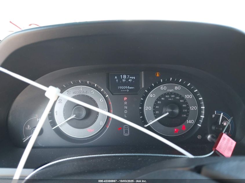 2013 Honda Odyssey Touring/Touring Elite VIN: 5FNRL5H93DB075782 Lot: 43380867