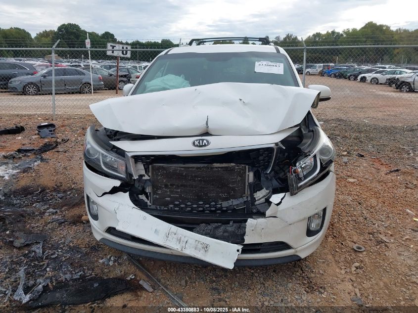 2017 Kia Sedona Ex VIN: KNDMC5C13H6256975 Lot: 43380883