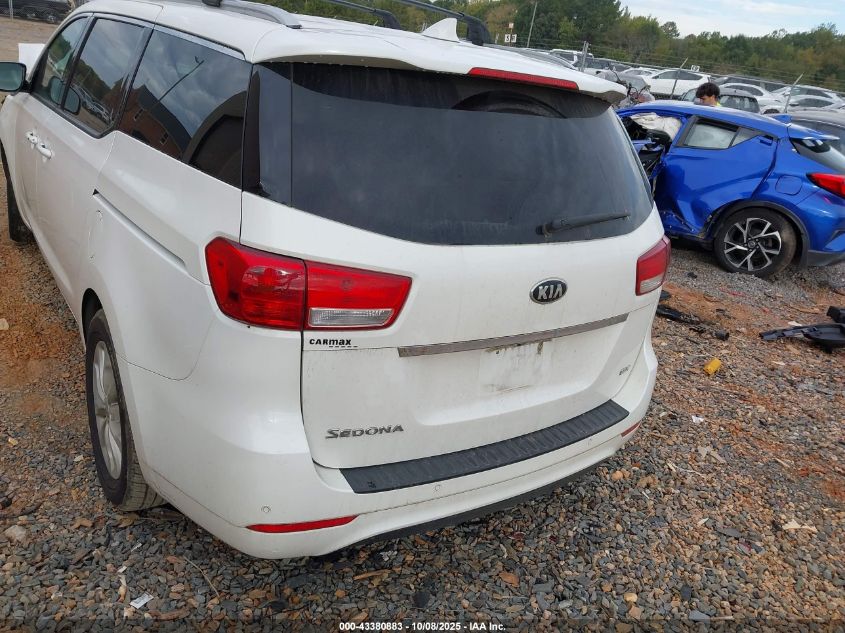 2017 Kia Sedona Ex VIN: KNDMC5C13H6256975 Lot: 43380883