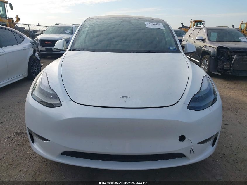 2024 Tesla Model Y Long Range Dual Motor All-Wheel Drive VIN: 7SAYGDEE2RA259291 Lot: 43380885