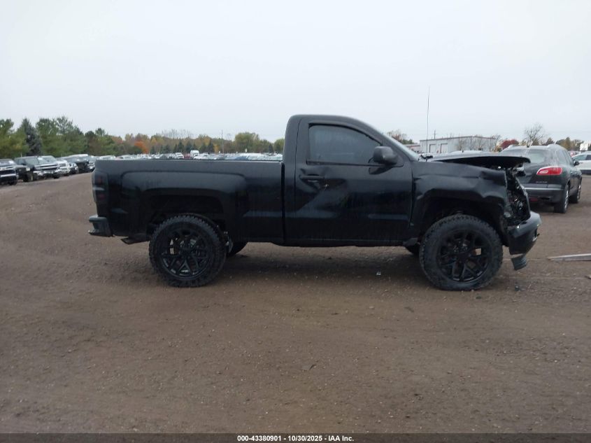 2014 Chevrolet Silverado 1500 2Lt VIN: 1GCNKREC3EZ378789 Lot: 43380901