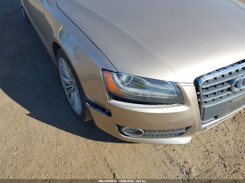 2011 Audi A5 2.0T Premium VIN: WAULFAFH4BN015229 Lot: 43380912