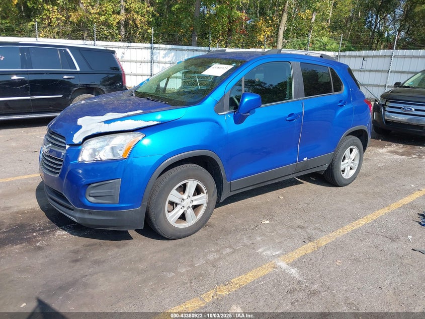 2016 CHEVROLET TRAX LT - KL7CJPSB1GB587709