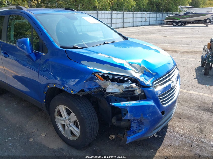 2016 CHEVROLET TRAX LT - KL7CJPSB1GB587709