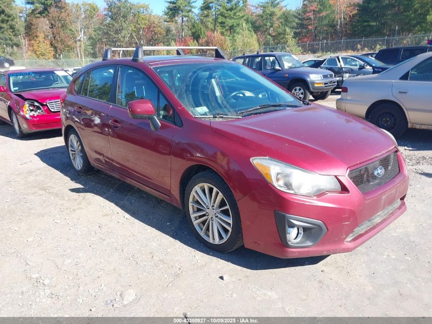 2012 Subaru Impreza 2.0I Premium VIN: JF1GPAD67CG231249 Lot: 43380927