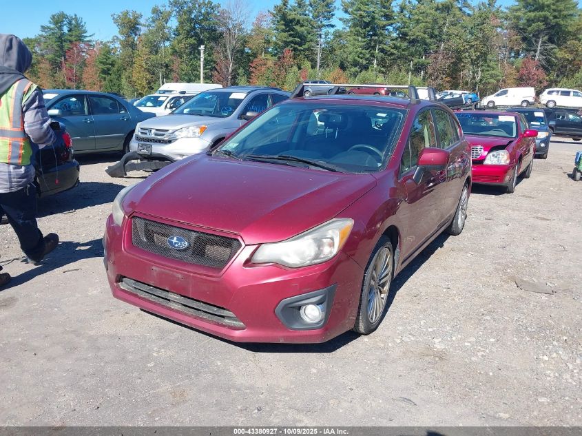 2012 Subaru Impreza 2.0I Premium VIN: JF1GPAD67CG231249 Lot: 43380927