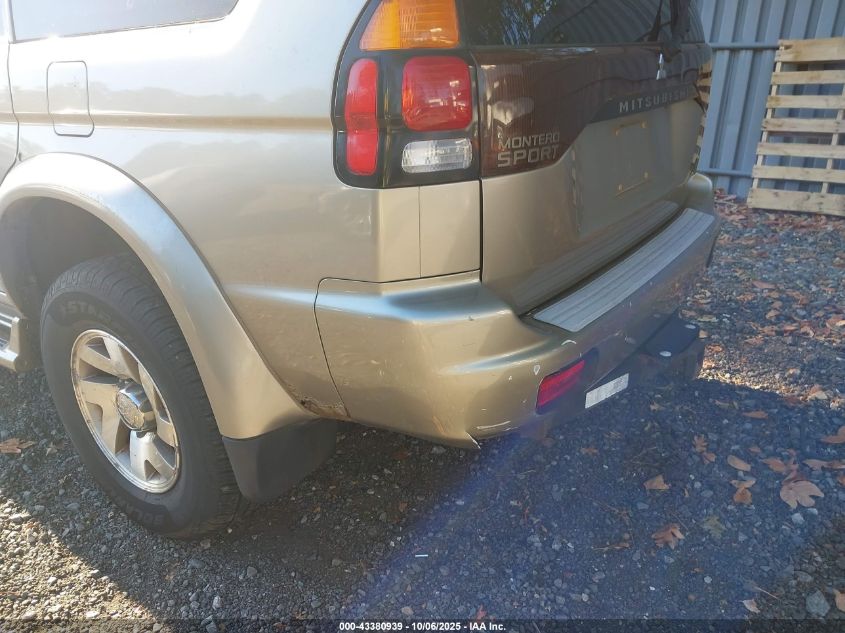 2003 Mitsubishi Montero Sport Ltd VIN: JA4MT41R33J009992 Lot: 43380939