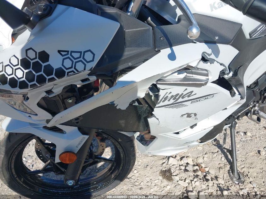 2025 Kawasaki Ex500 VIN: ML5EXGG19SDA69397 Lot: 43380953