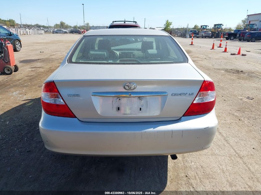 2004 Toyota Camry Le VIN: 4T1BE30K74U861439 Lot: 43380963