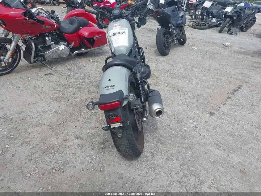2024 Honda Cmx500 A2 VIN: MLHPC561XR5700396 Lot: 43380965