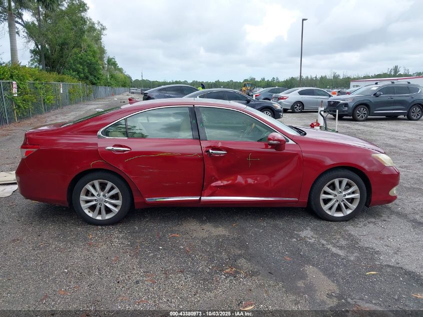2012 Lexus Es 350 VIN: JTHBK1EG3C2512812 Lot: 43380973