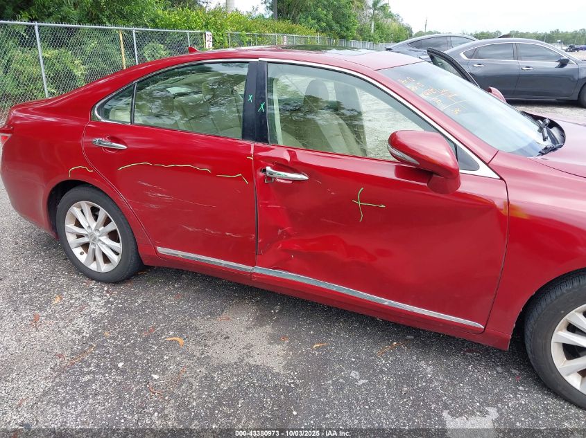 2012 Lexus Es 350 VIN: JTHBK1EG3C2512812 Lot: 43380973