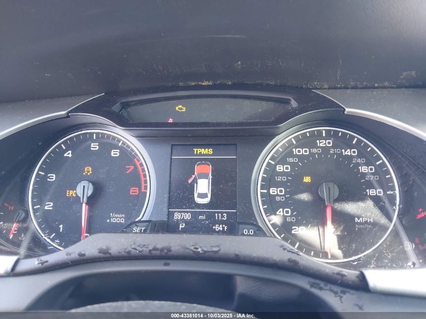 2010 Audi A4 2.0T Premium VIN: WAUFFAFL1AN024485 Lot: 43381014