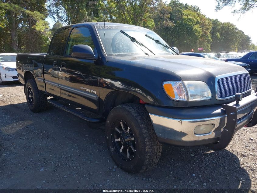 2001 Toyota Tundra Sr5 V8 VIN: 5TBBT44171S180417 Lot: 43381015
