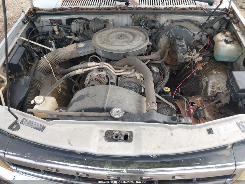 1996 Dodge Dakota VIN: 1B7GL23X2TS666795 Lot: 43381018