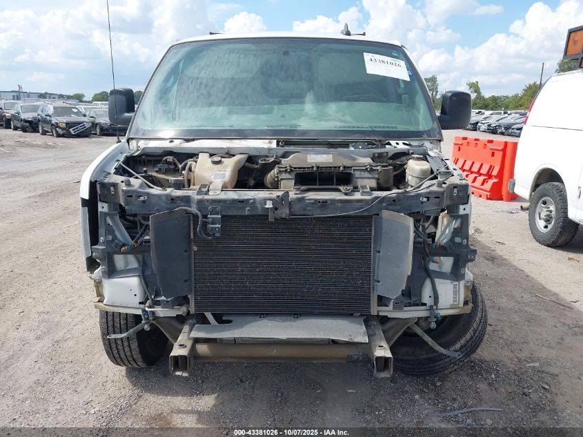 2018 Chevrolet Express 2500 Work Van VIN: 1GCWGAFPXJ1173441 Lot: 43381026