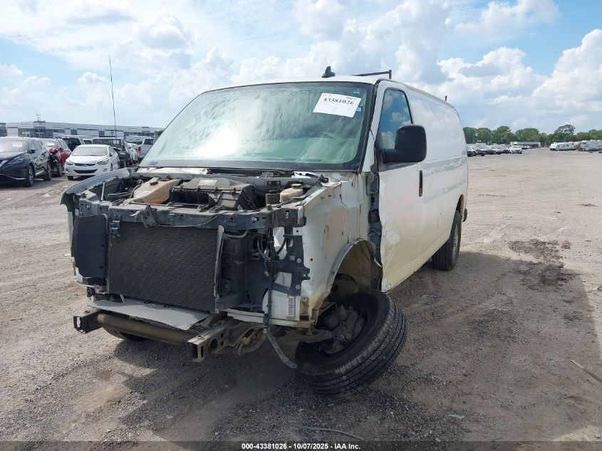 2018 Chevrolet Express 2500 Work Van VIN: 1GCWGAFPXJ1173441 Lot: 43381026