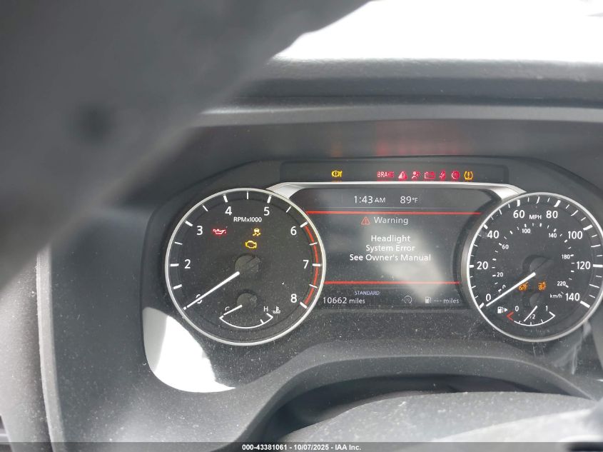 2025 NISSAN ROGUE SV FWD 5N1BT3BA6SC856973