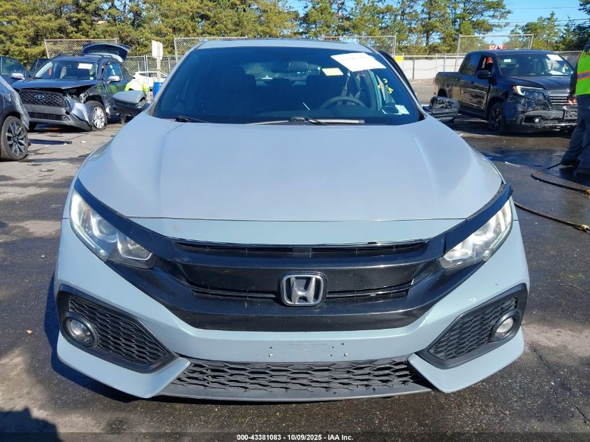 2018 Honda Civic Ex VIN: SHHFK7H5XJU202729 Lot: 43381083