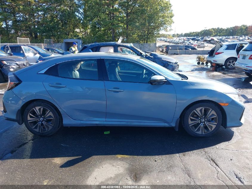 2018 Honda Civic Ex VIN: SHHFK7H5XJU202729 Lot: 43381083