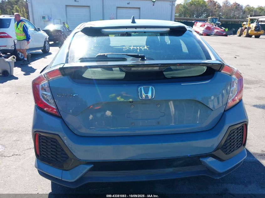 2018 Honda Civic Ex VIN: SHHFK7H5XJU202729 Lot: 43381083