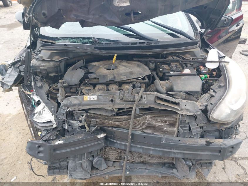 2014 Hyundai Elantra Se VIN: 5NPDH4AE7EH499787 Lot: 43381088