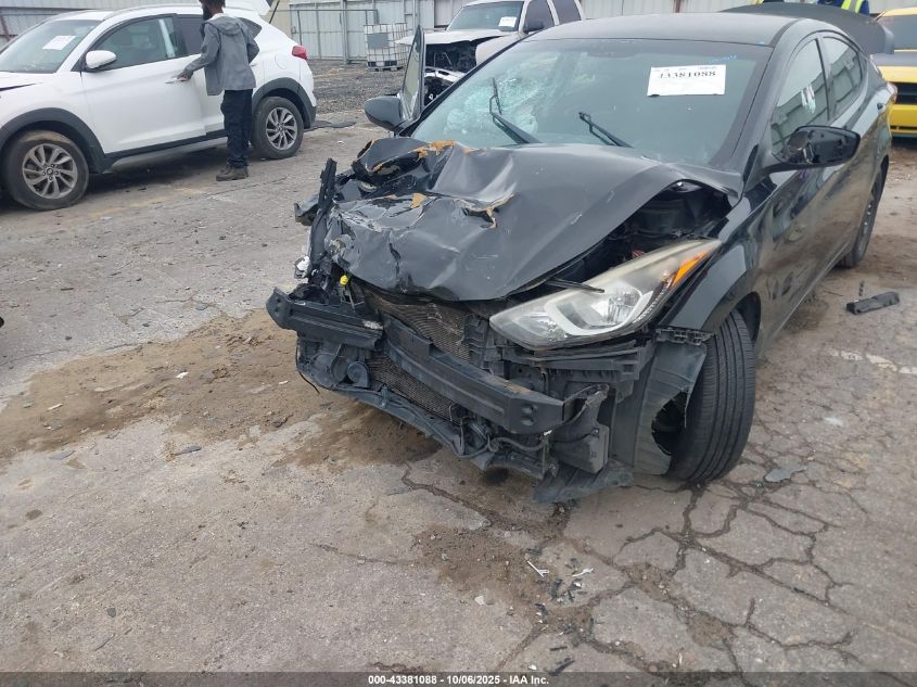 2014 Hyundai Elantra Se VIN: 5NPDH4AE7EH499787 Lot: 43381088