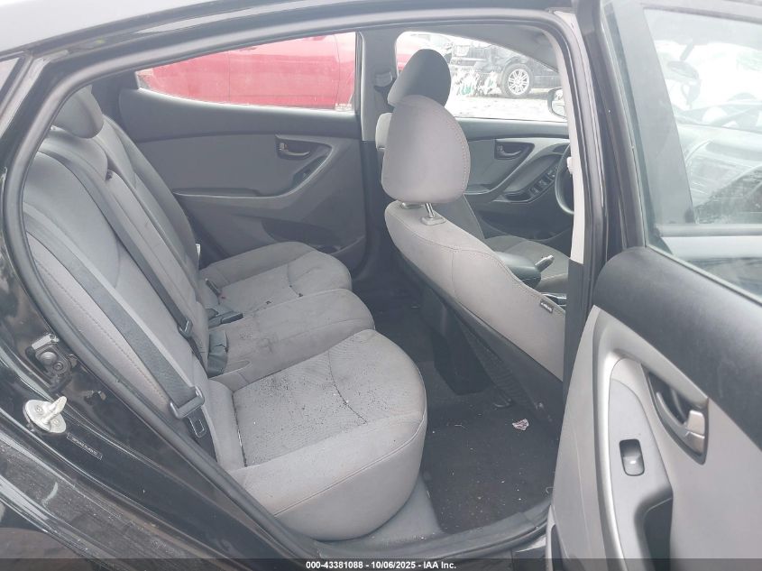 2014 Hyundai Elantra Se VIN: 5NPDH4AE7EH499787 Lot: 43381088