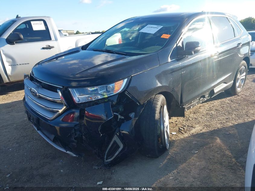 2016 Ford Edge Sel VIN: 2FMPK4J9XGBC41601 Lot: 43381091