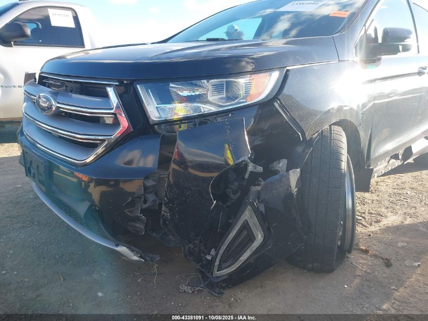 2016 Ford Edge Sel VIN: 2FMPK4J9XGBC41601 Lot: 43381091