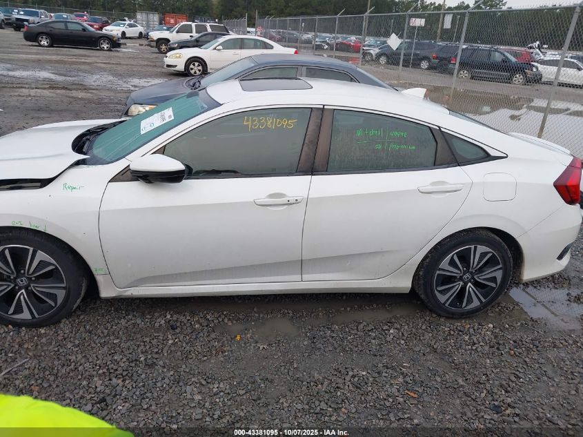 2017 Honda Civic Ex-T VIN: 2HGFC1F33HH654766 Lot: 43381095