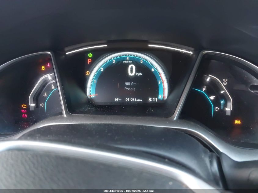 2017 Honda Civic Ex-T VIN: 2HGFC1F33HH654766 Lot: 43381095