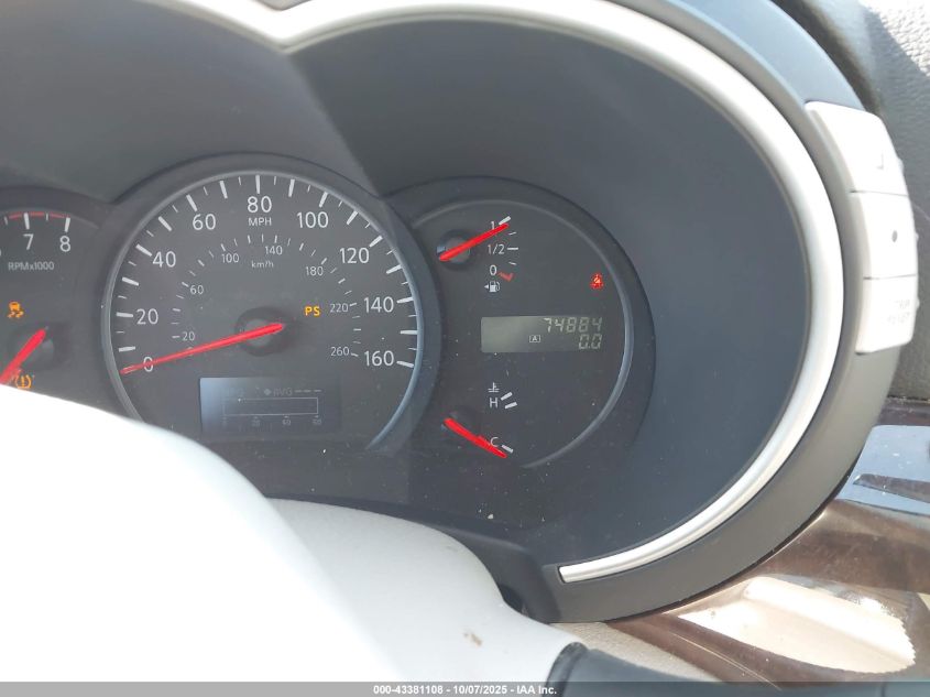 2013 Nissan Quest Sv VIN: JN8AE2KPXD9070543 Lot: 43381108