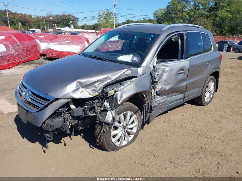 2009 Volkswagen Tiguan Se VIN: WVGBV75N29W531987 Lot: 43381126