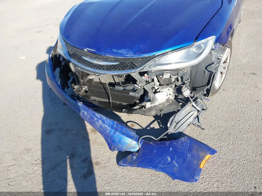 2015 Chrysler 200 Limited VIN: 1C3CCCAB5FN606979 Lot: 43381144