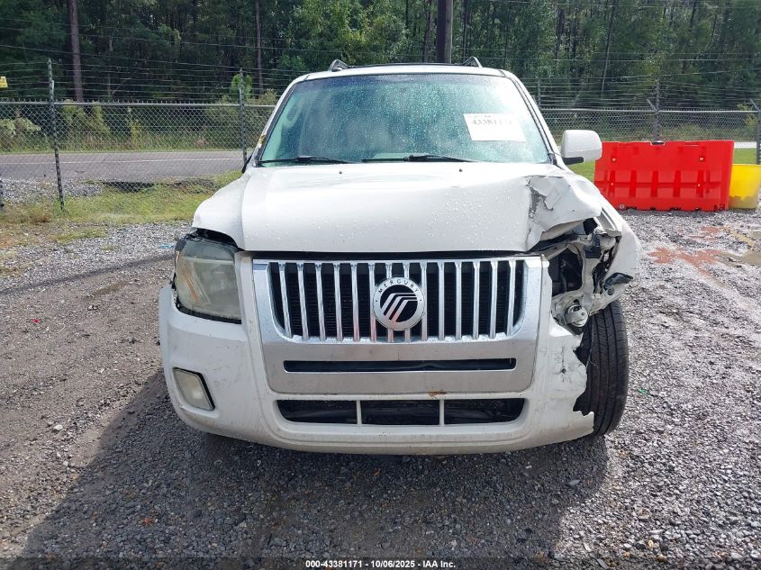 2009 Mercury Mariner Premier V6 VIN: 4M2CU87G89KJ05836 Lot: 43381171