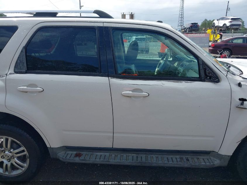 2009 Mercury Mariner Premier V6 VIN: 4M2CU87G89KJ05836 Lot: 43381171