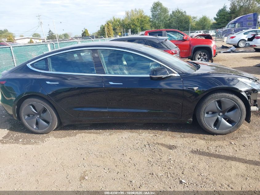 2018 Tesla Model 3 Long Range/Performance VIN: 5YJ3E1EB1JF103137 Lot: 43381195